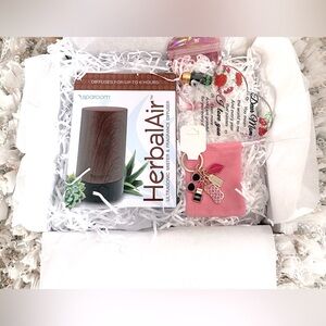 HerbalAir Sparoom Woodgrain Diffuser NEW